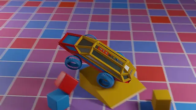 Fotogramma dello spot 3D CAR simulation